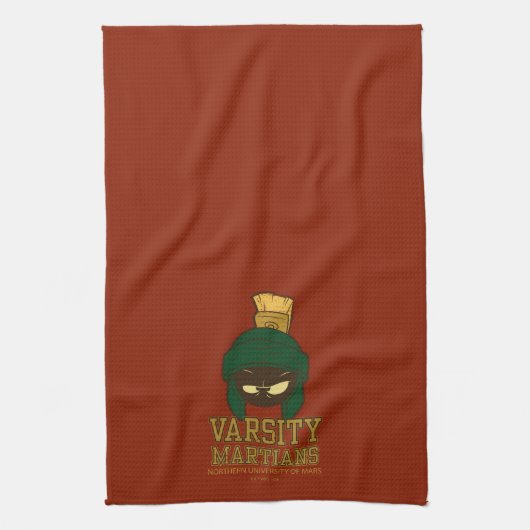 MARVIN THE MARTIAN™ Varsity Collegiate Graphic Theedoek (Verticaal)
