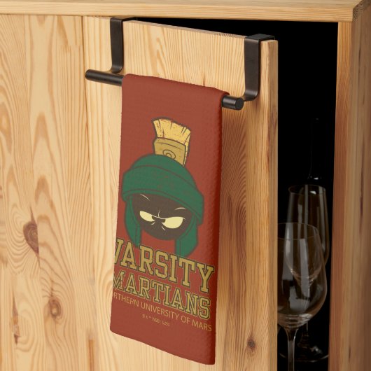 MARVIN THE MARTIAN™ Varsity Collegiate Graphic Theedoek (Derde Gevouwen)