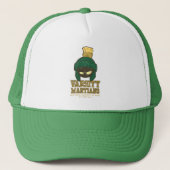 MARVIN THE MARTIAN™ Varsity Collegiate Graphic Trucker Pet (Voorkant)