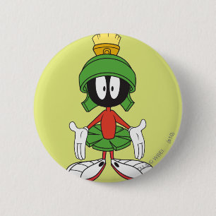 MARVIN THE MARTIAN™ Verward Ronde Button 5,7 Cm
