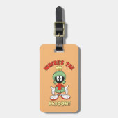 MARVIN THE MARTIAN™ Waar is de Kaboom? Bagagelabel (Voorkant verticaal)
