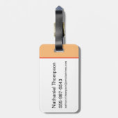 MARVIN THE MARTIAN™ Waar is de Kaboom? Bagagelabel (Achterkant verticaal)