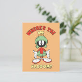 MARVIN THE MARTIAN™ Waar is de Kaboom? Briefkaart (Staand voorkant)
