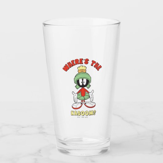 MARVIN THE MARTIAN™ Waar is de Kaboom? Glas (Voorkant)