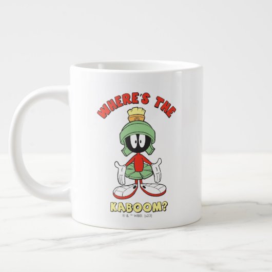 MARVIN THE MARTIAN™ Waar is de Kaboom? Grote Koffiekop (Links)