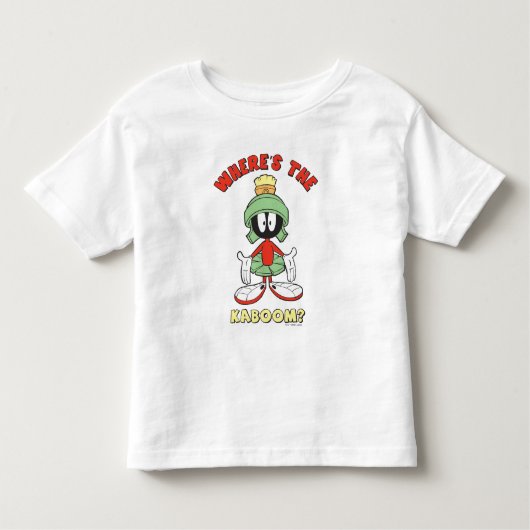 MARVIN THE MARTIAN™ Waar is de Kaboom? Kinder Shirts (Voorkant)