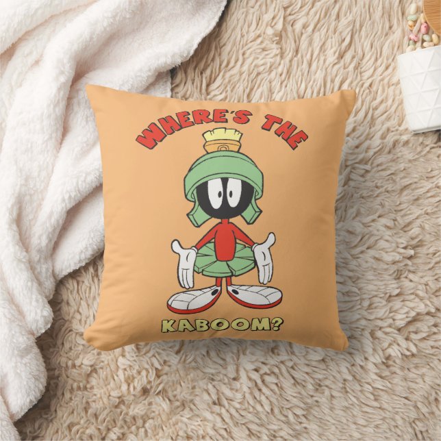 MARVIN THE MARTIAN™ Waar is de Kaboom? Kussen (Deken)