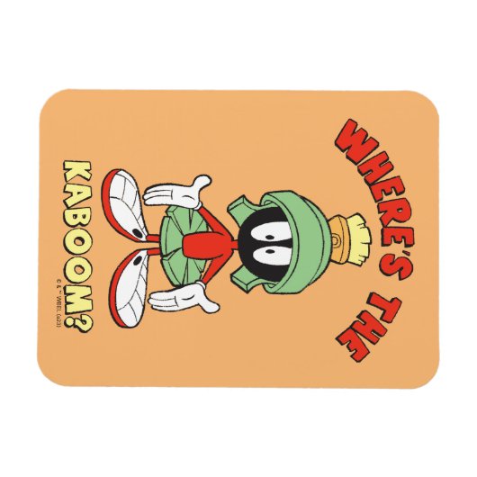 MARVIN THE MARTIAN™ Waar is de Kaboom? Magneet (Horizontaal)