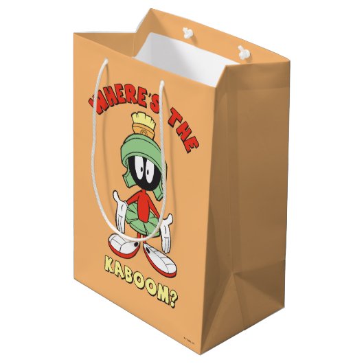 MARVIN THE MARTIAN™ Waar is de Kaboom? Medium Cadeauzakje (Achterkant Gekanteld)