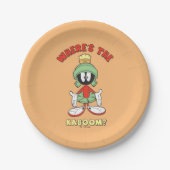 MARVIN THE MARTIAN™ Waar is de Kaboom? Papieren Bordje (Voorkant)