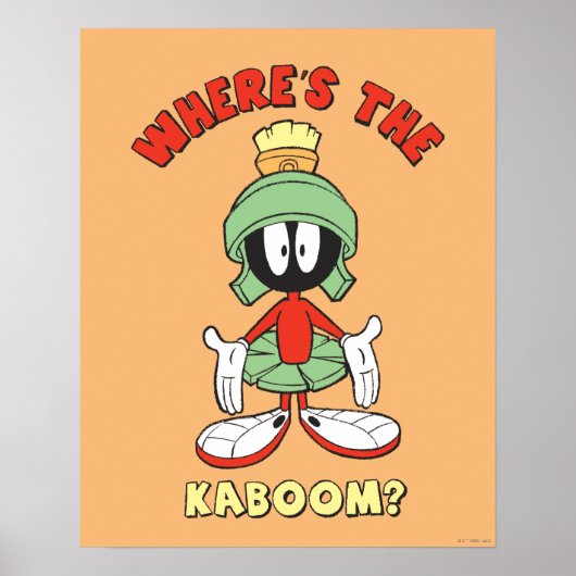 MARVIN THE MARTIAN™ Waar is de Kaboom? Poster (Voorkant)