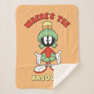 MARVIN THE MARTIAN™ Waar is de Kaboom? Sherpa Deken