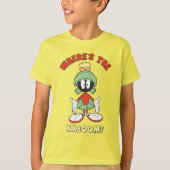 MARVIN THE MARTIAN™ Waar is de Kaboom? T-shirt (Voorkant)
