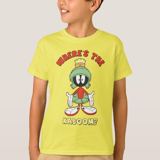 MARVIN THE MARTIAN™ Waar is de Kaboom? T-shirt (Voorkant)
