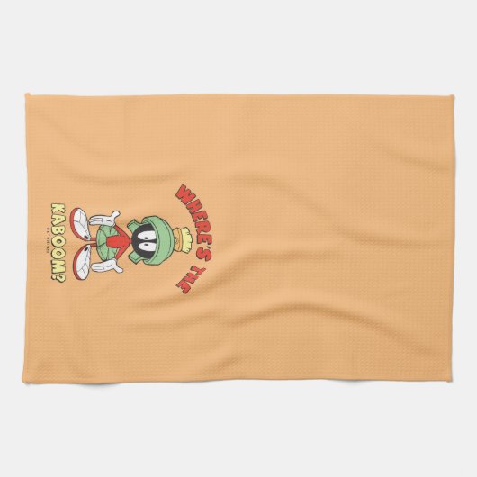 MARVIN THE MARTIAN™ Waar is de Kaboom? Theedoek (Horizontaal)