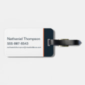 MARVIN THE MARTIAN™ Wapens of Mass Destruction Bagagelabel (Achterkant horizontaal)