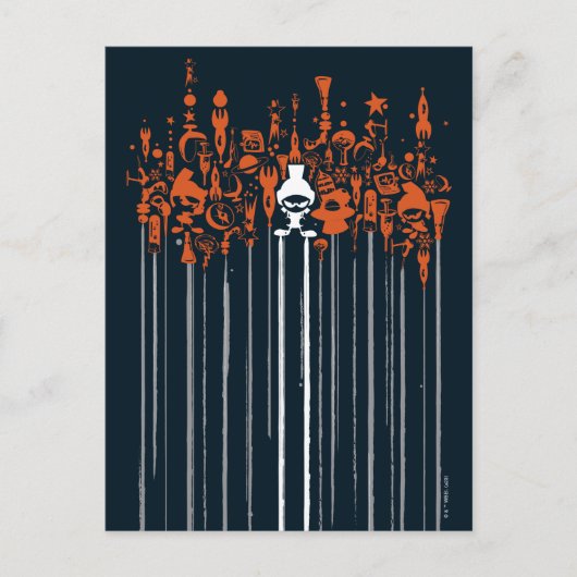 MARVIN THE MARTIAN™ Wapens of Mass Destruction Briefkaart (Voorkant)