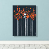 MARVIN THE MARTIAN™ Wapens of Mass Destruction Canvas Afdruk (Insitu (Houten vloer))