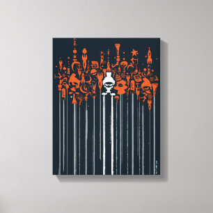 MARVIN THE MARTIAN™ Wapens of Mass Destruction Canvas Afdruk