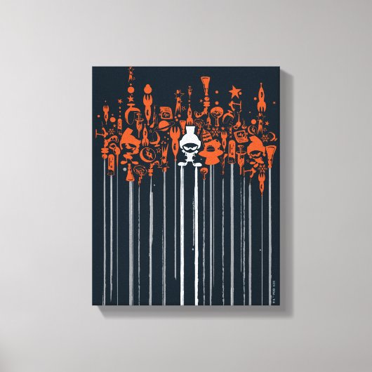 MARVIN THE MARTIAN™ Wapens of Mass Destruction Canvas Afdruk (Voorkant)