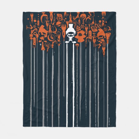 MARVIN THE MARTIAN™ Wapens of Mass Destruction Fleece Deken (Voorkant)