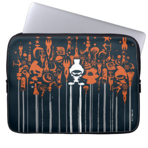 MARVIN THE MARTIAN™ Wapens of Mass Destruction Laptop Sleeve