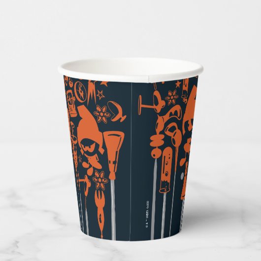 MARVIN THE MARTIAN™ Wapens of Mass Destruction Papieren Bekers (Rechts)