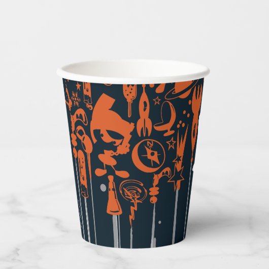 MARVIN THE MARTIAN™ Wapens of Mass Destruction Papieren Bekers (Voorkant)