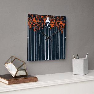 MARVIN THE MARTIAN™ Wapens of Mass Destruction Vierkante Klok