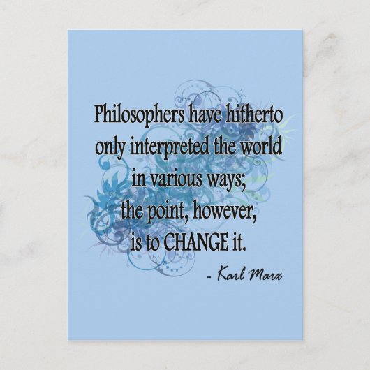 Marx Briefkaart (Voorkant)