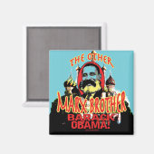Marx Brother anti Obama Shirt Magneet (Voorkant / Achterkant)