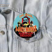 Marx Brother anti Obama Shirt Ronde Button 4,0 Cm (In situ)
