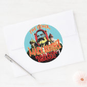 Marx Brother anti Obama Shirt Ronde Sticker (Envelop)