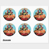 Marx Brother anti Obama Shirt Ronde Sticker (Vel)