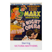 Marx Brothers Personalized Star Movie Poster (Voorkant)