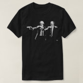 Marx en Bakunin Fun Philosophy Shirt (Design voorkant)