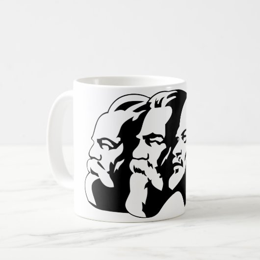 Marx, Engels en Lenin Koffiemok (Voorkant links)