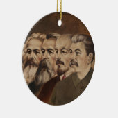 Marx, Engels, Lenin en Stalin Keramisch Ornament (Rechts)