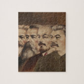 Marx, Engels, Lenin en Stalin Legpuzzel (Verticaal)