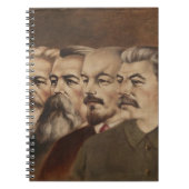 Marx, Engels, Lenin en Stalin Notitieboek (Voorkant)