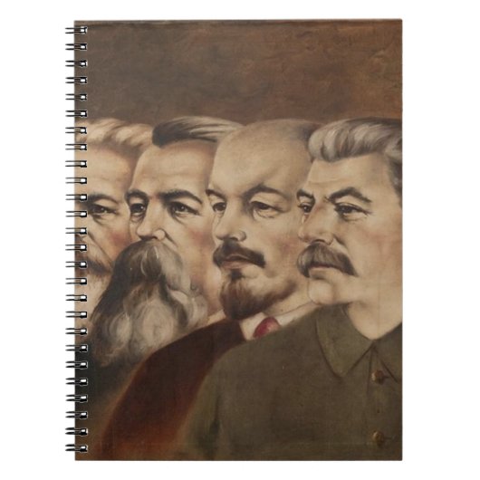 Marx, Engels, Lenin en Stalin Notitieboek (Voorkant)