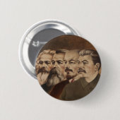Marx, Engels, Lenin en Stalin Ronde Button 5,7 Cm (Voorkant /achterkant)