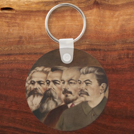 Marx, Engels, Lenin en Stalin Sleutelhanger (Voorkant)