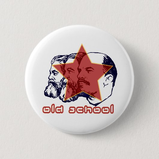 MARX ENGELS LENIN RONDE BUTTON 5,7 CM (Voorkant)