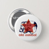 MARX ENGELS LENIN RONDE BUTTON 5,7 CM (Voorkant /achterkant)