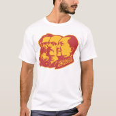Marx Lenin Mao Portrait T-shirt (Voorkant)