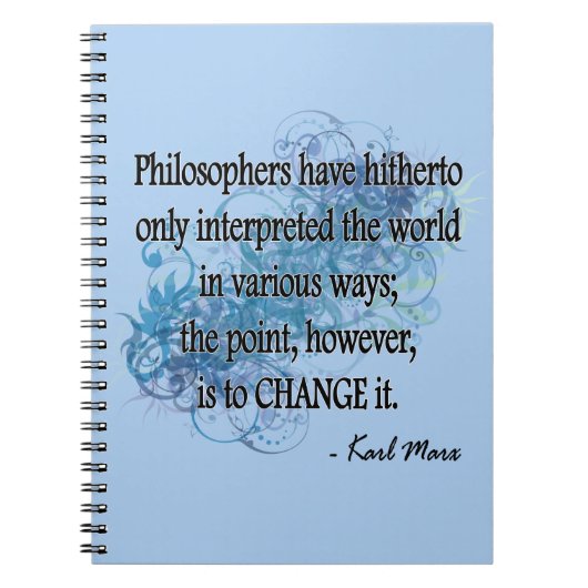 Marx Notitieboek (Voorkant)
