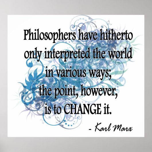 Marx Poster (Voorkant)