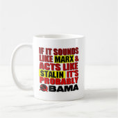 Marx, Stalin? Obama! Koffiemok (Links)