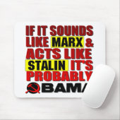 Marx, Stalin? Obama! Muismat (Met muis)